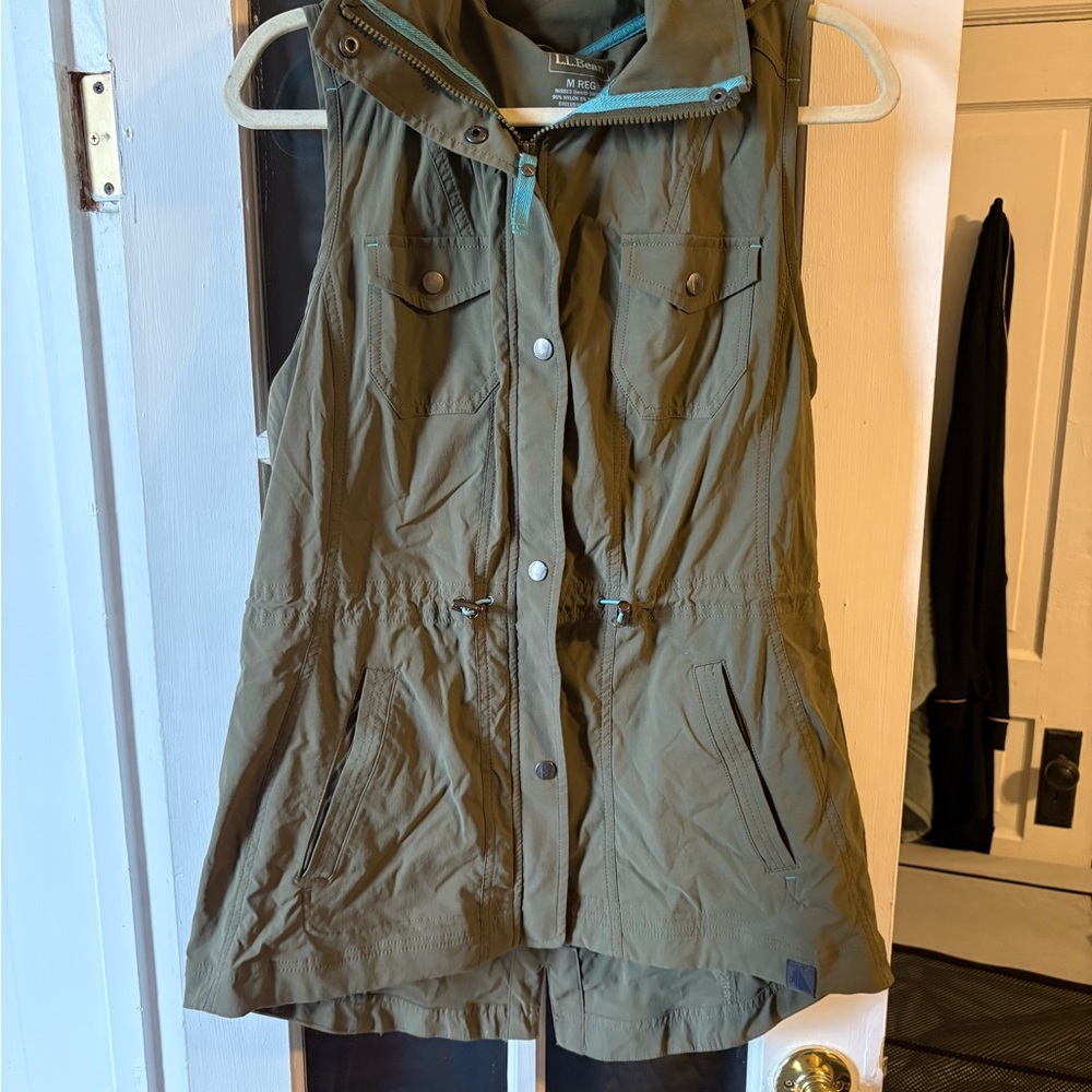 Women's Olive Green Vest